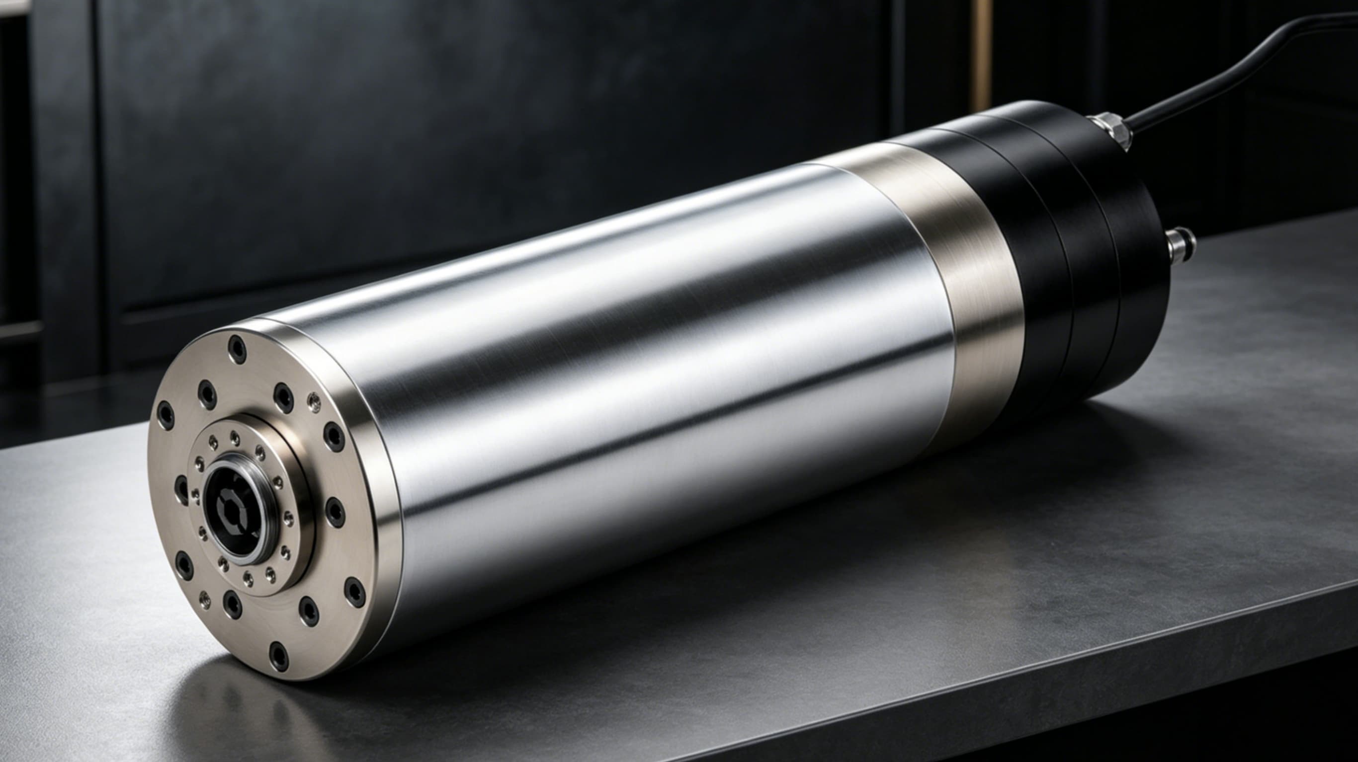 Model C HSK40E 125mm 5.5KW spindle motor
