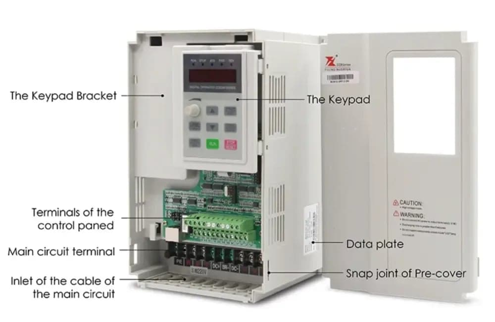 220V VFD frekvenciaváltó orsómotorhoz