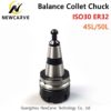 ISO30 ER32 45L 50L Balance Collet Chuck G2.5 30000RPM CNC Tool Holder Stainless Steel With Pull Stud Milling Lathe